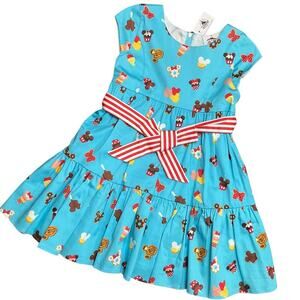 Disney Parks Girls The Dress Shop Dessert Food Icons Size XS NWT RARE